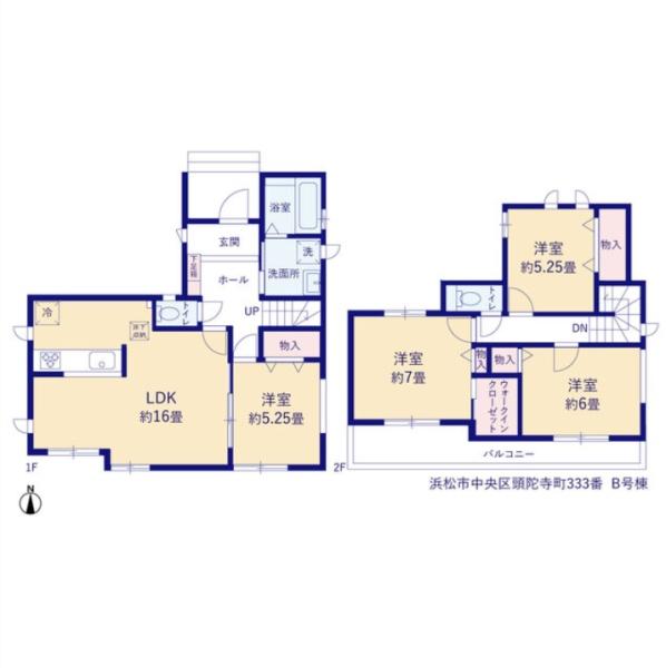 浜松市中央区頭陀寺町の新築一戸建