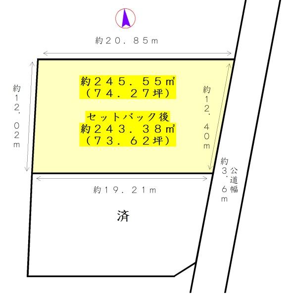センチュリー２１浜松不動産販売　磐田市福田の分譲地