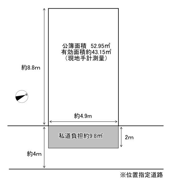 堺市北区金岡町の土地