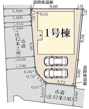 堺市東区日置荘西町８丁の新築一戸建