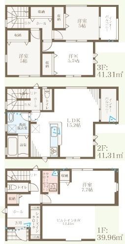堺市堺区大浜中町３丁の新築一戸建