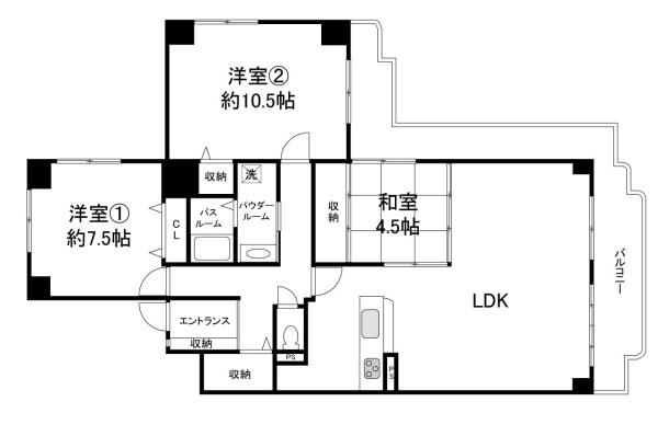 クローバーハイツ上野芝