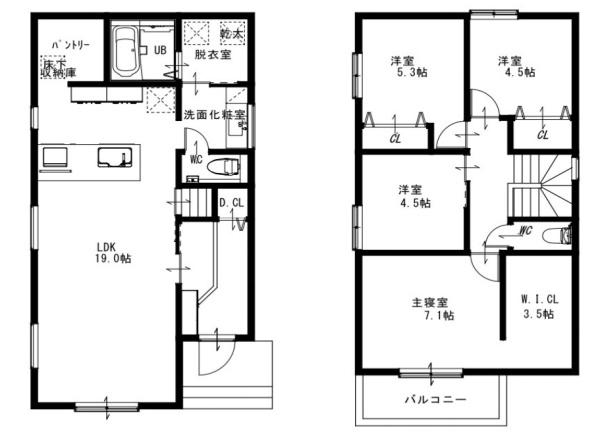 堺市東区日置荘西町5丁の新築一戸建