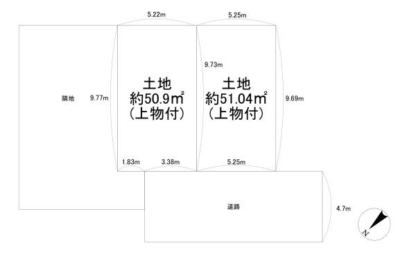 高石市西取石３丁目の土地
