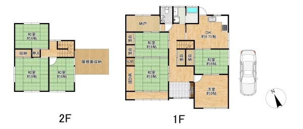 堺市南区新檜尾台４丁の中古一戸建て