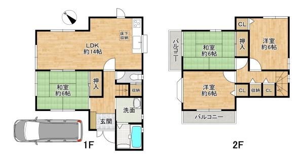 和泉市池田下町の中古一戸建て