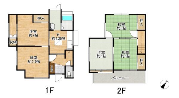 堺市西区神野町１丁の中古一戸建て