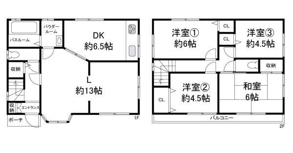 堺市中区新家町の中古一戸建
