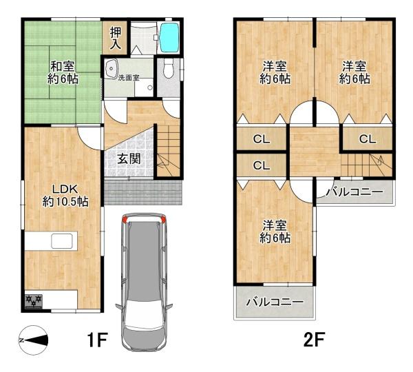 堺市中区深井中町の中古一戸建て