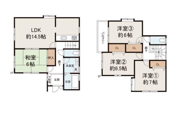堺市中区大野芝町の中古一戸建て