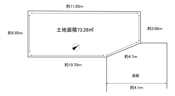 堺市東区北野田の売土地