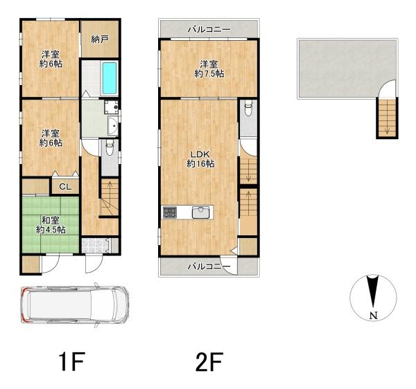 堺市西区鳳南町３丁の中古一戸建