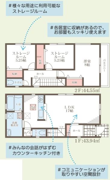 堺市北区金岡町の新築一戸建