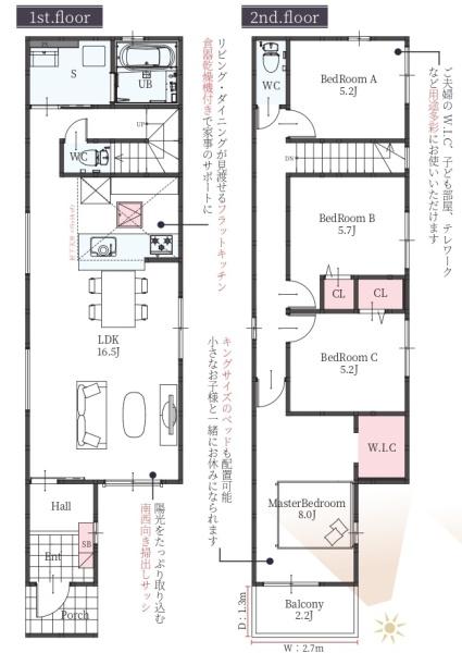 堺市堺区楠町４丁の新築一戸建