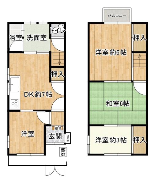 堺市西区上野芝町３丁の中古一戸建