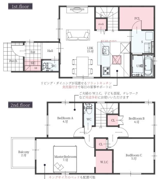 堺市北区百舌鳥梅町１丁の新築一戸建