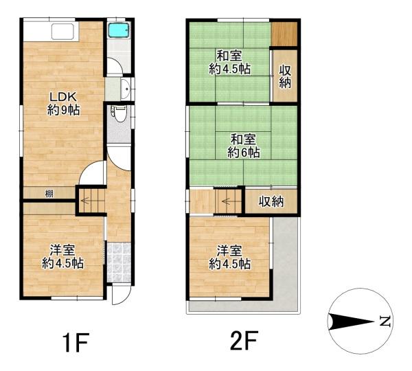 中区八田北町中古戸建
