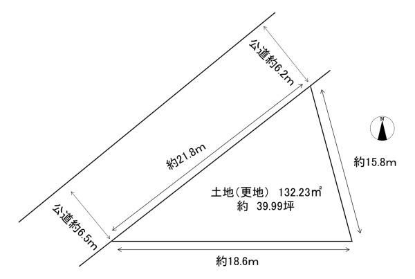 堺市北区百舌鳥西之町２丁の売土地