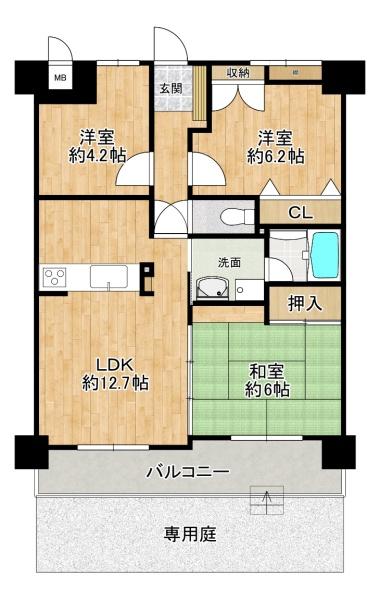 ライオンズガーデン　上野芝
