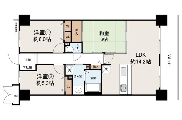 堺宿院グリーンマンション