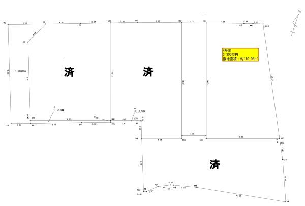 堺市西区上野芝向ヶ丘町４丁の売土地