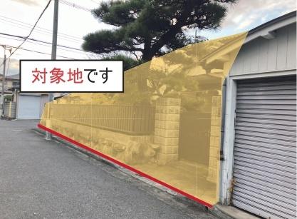 堺市北区南花田町の土地