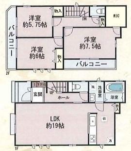 堺市東区日置荘西町１丁の新築一戸建