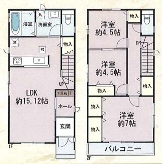 堺市東区日置荘西町１丁の新築一戸建
