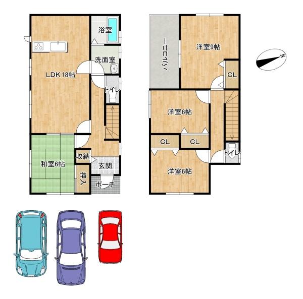 堺市中区上之の中古一戸建