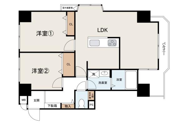アグラード堺(間取り)