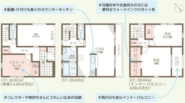 高石市加茂１丁目の新築一戸建