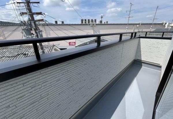 堺市東区日置荘西町1丁の新築一戸建(バルコニー)