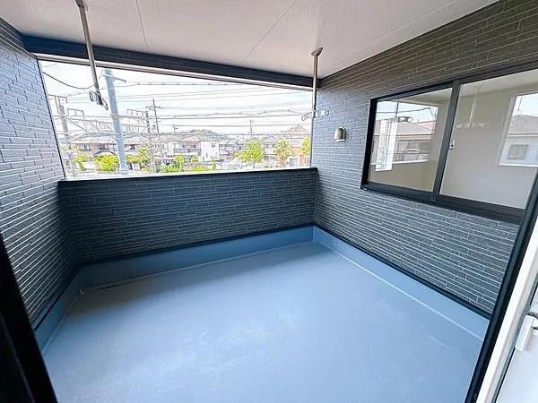 堺市北区東上野芝町2丁の新築一戸建(バルコニー)