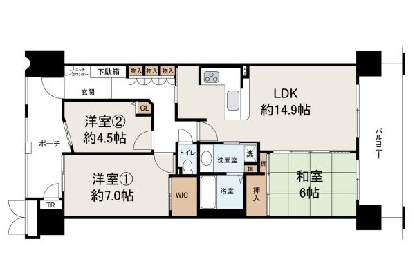 ルネシエスタB棟