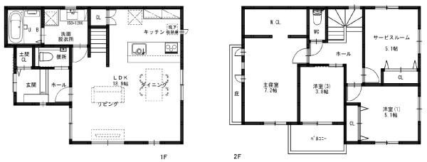 堺市堺区旭ヶ丘北町３丁の新築一戸建