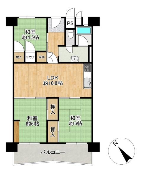 泉北若松台AB住宅　壱号棟