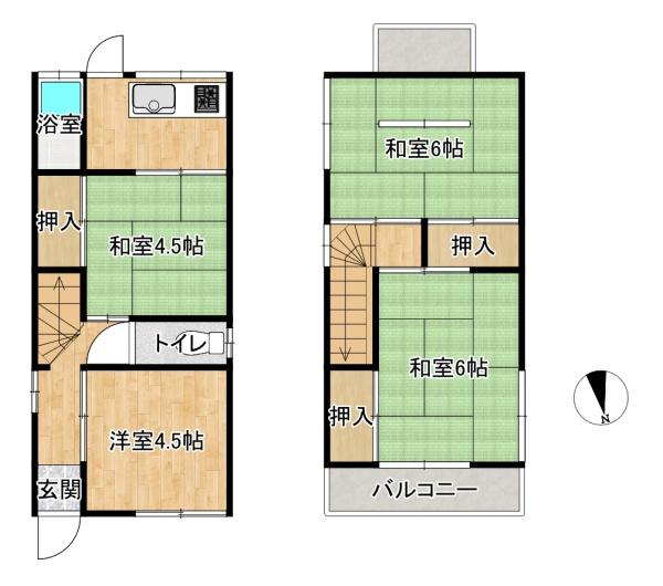 堺市西区浜寺公園町２丁の中古一戸建