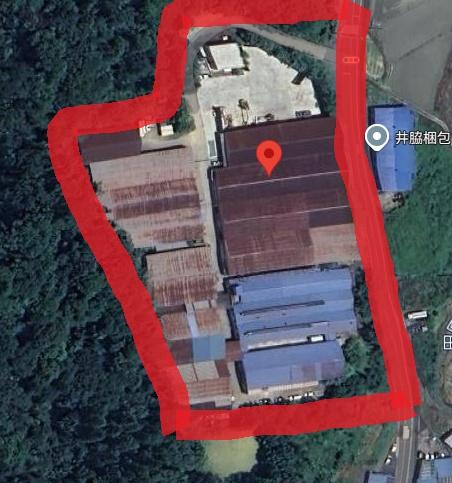 橋本市高野口町名古曽　工場