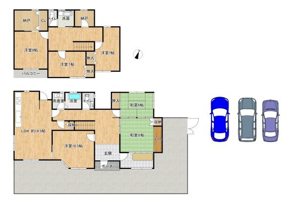 堺市南区　富蔵　中古戸建