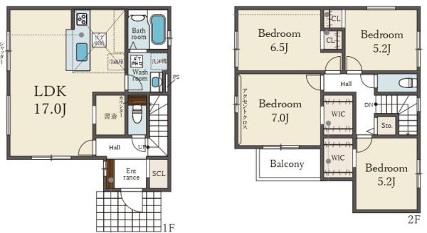 堺市西区上の新築一戸建