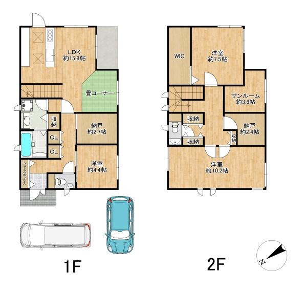 堺市南区三原台３丁の中古一戸建て