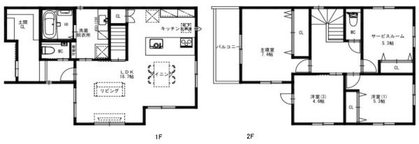 堺市中区福田の新築一戸建