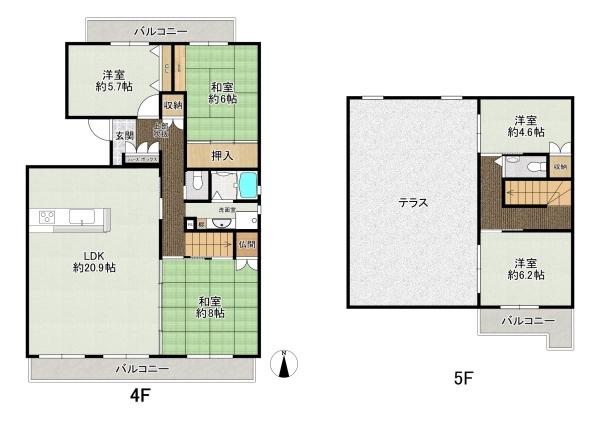 藤沢台第一住宅３０７号棟