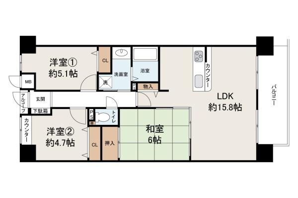 ファミールハイツ堺２番館