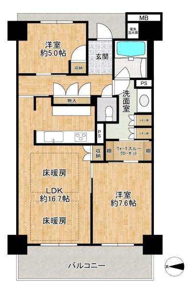 ビッグカーサ堺しらさぎ駅前casaF