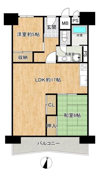 泉北若松台AB住宅　壱号棟