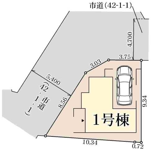 堺市東区西野の新築一戸建
