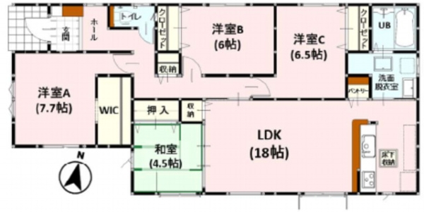 熊本市北区武蔵ヶ丘1丁目1期