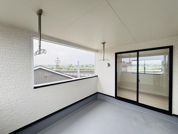 熊本市南区野田第1(バルコニー)