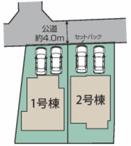 熊本市東区山ノ内3丁目(全体区画図)